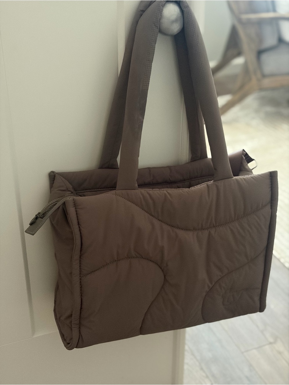 Thirty Years Clay Brown Drift Tote Bag - Women's Shoulder Handbag
